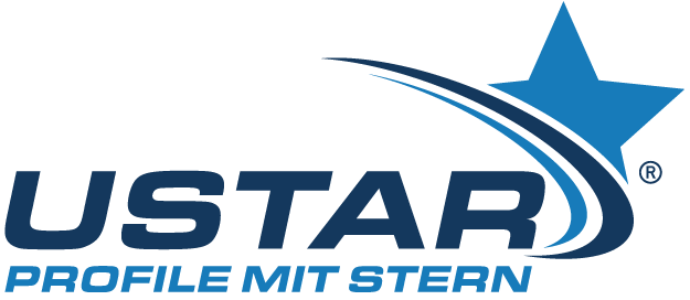 USTAR Aluminium Profile mit Stern